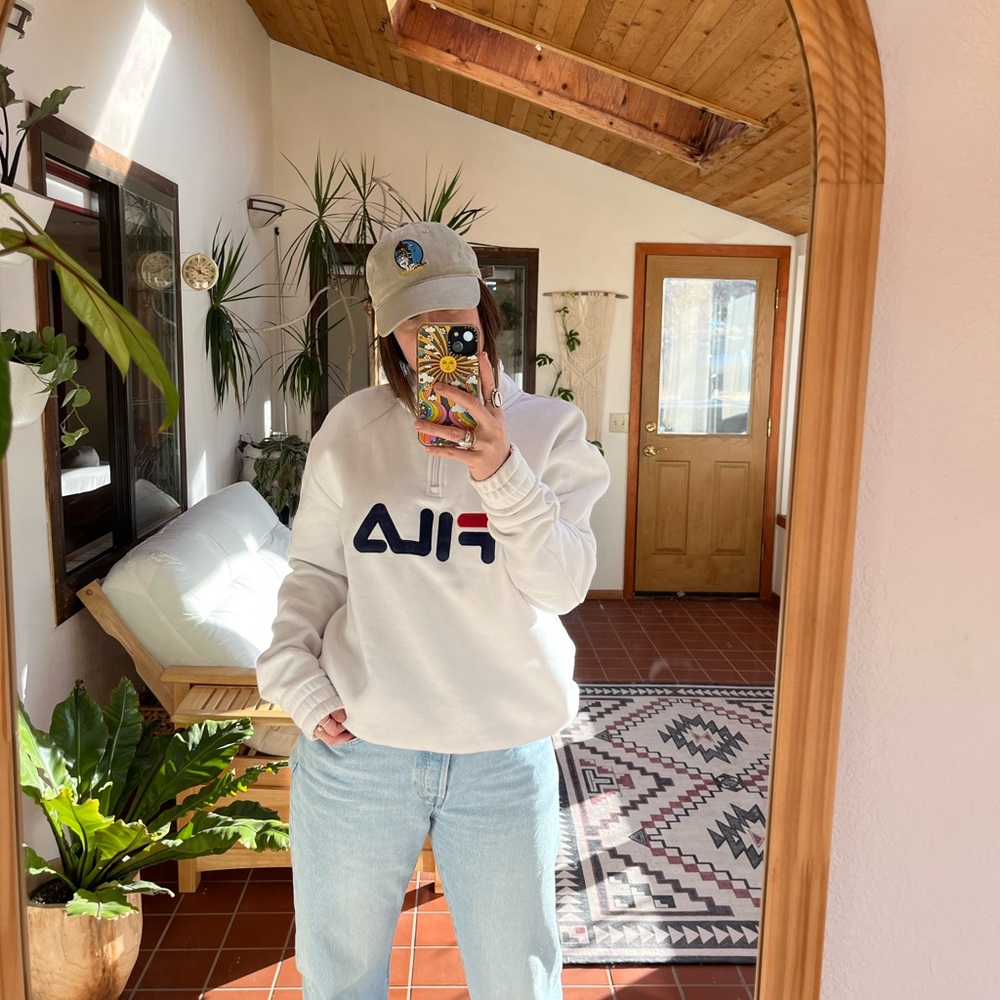 FILA White Sweatshirt